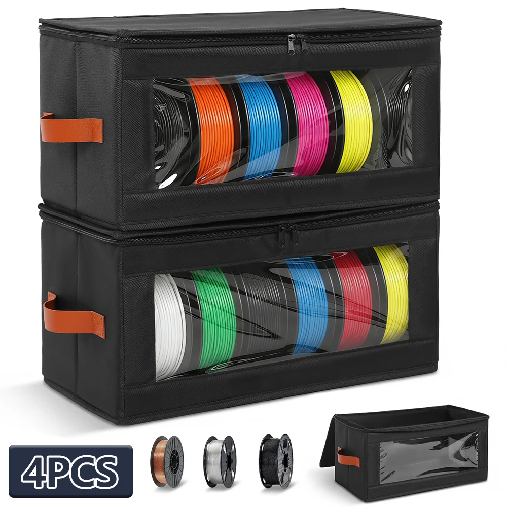 Commercial Fabric Printing Machine - 4-teilige Filament-Aufbewahrungsbox mit Großer Kapazität, 3D-Drucker