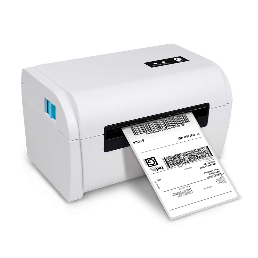 Barcode Printer - Frachtbrief-Etikettendrucker, 104 mm, thermischer Barcode-Etikettendrucker, schnelles