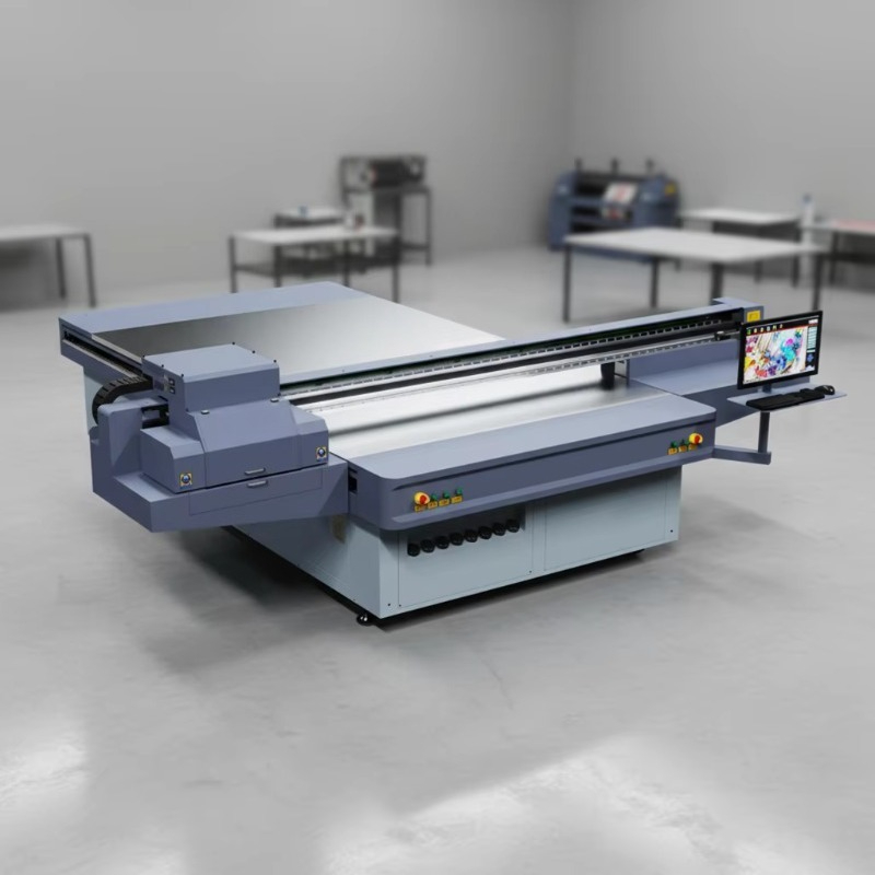 Photo Printer - Automatischer Neuer 200cm*300cm Großformat Industrieller Flachbett-Tintenstrahldrucker