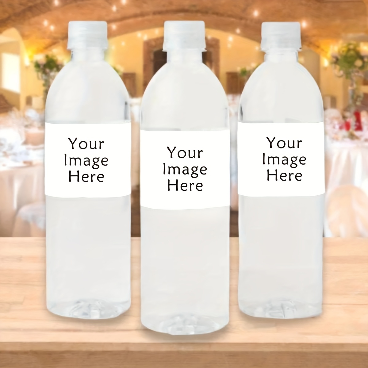 Label Maker - Benutzerdefinierte Hochzeit Willkommen Wasserflasche Etikett kann