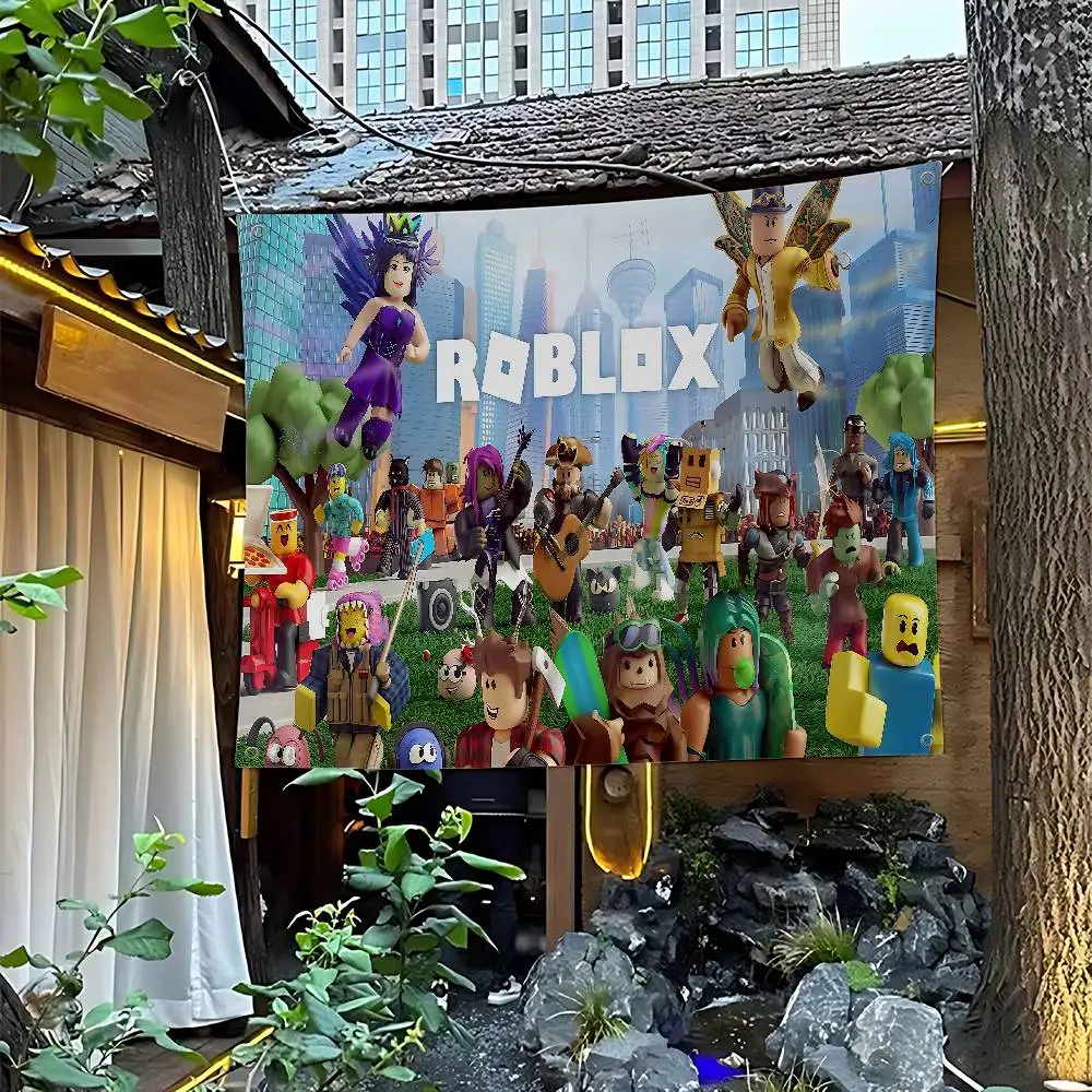 Commercial Printing Company - R-Roblox Spiel Hochwertige Druck-Werbeflagge Firmen-Partybanner