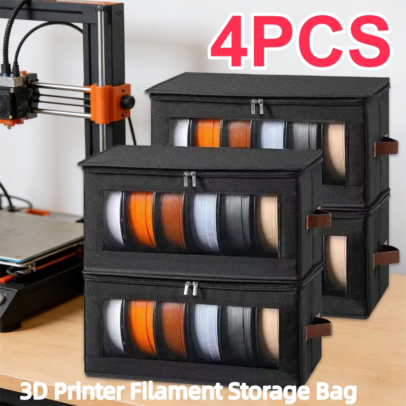 Commercial Fabric Printing Machine - 1/4 Stück 3D-Drucker Filament-Aufbewahrungstasche Filament-Aufbewahrungsbox 3D-Druck