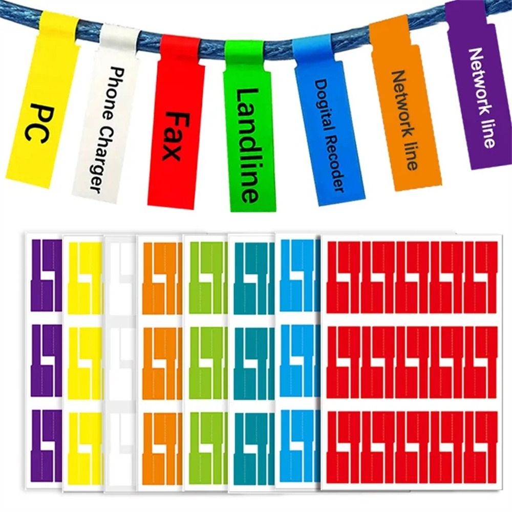 Label Maker - Wasserdichte Kabeletiketten, Tags können auf Handschriftkabel-Etikettendrucker