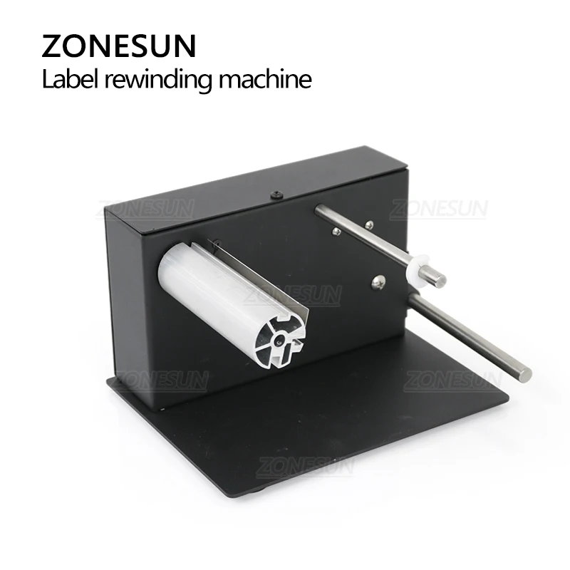 Barcode Printer - ZONESUN Automatische Etikettenaufwickelmaschine mit Einstellbarer Geschwindigkeit,