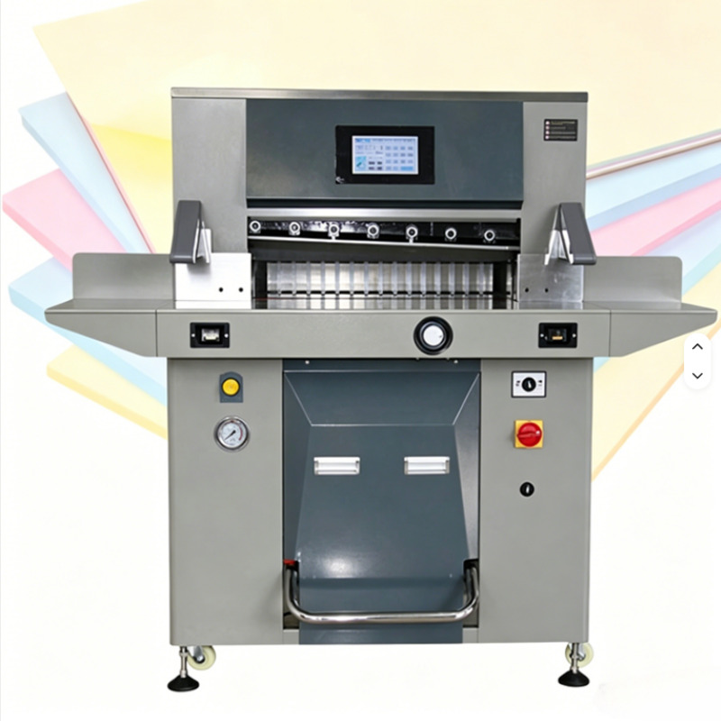 Commercial Book Printing Machines - Kommerzielle Papierschneidemaschine 670mm Hochpräzise Hydraulische Guillotine