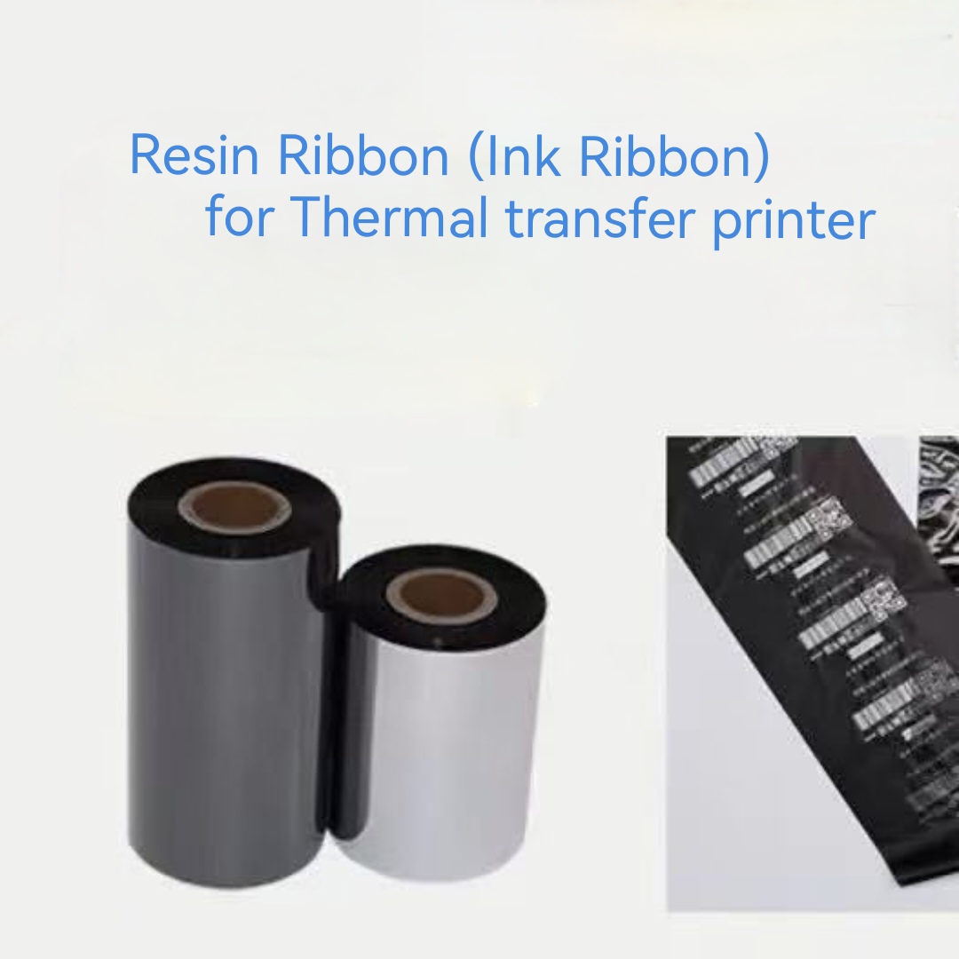 Label Maker - Verbessertes Thermotransfer-Harzband 110mm X 300M Blanko