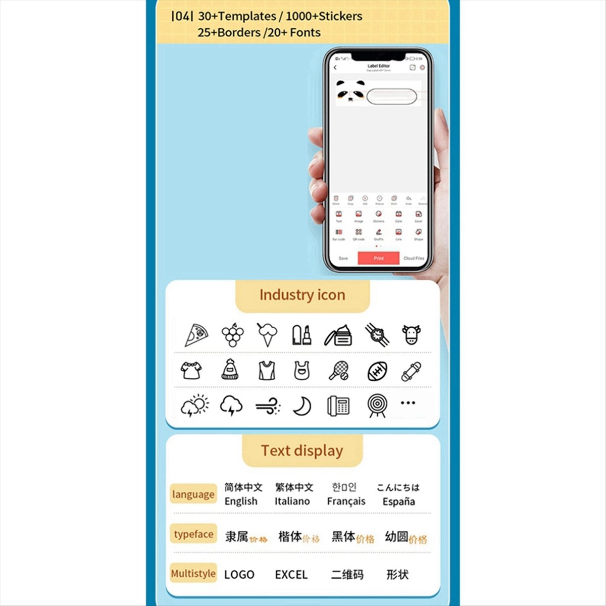 Passend für P15 kabellosen Eti – Label Maker Bewertung und Preis