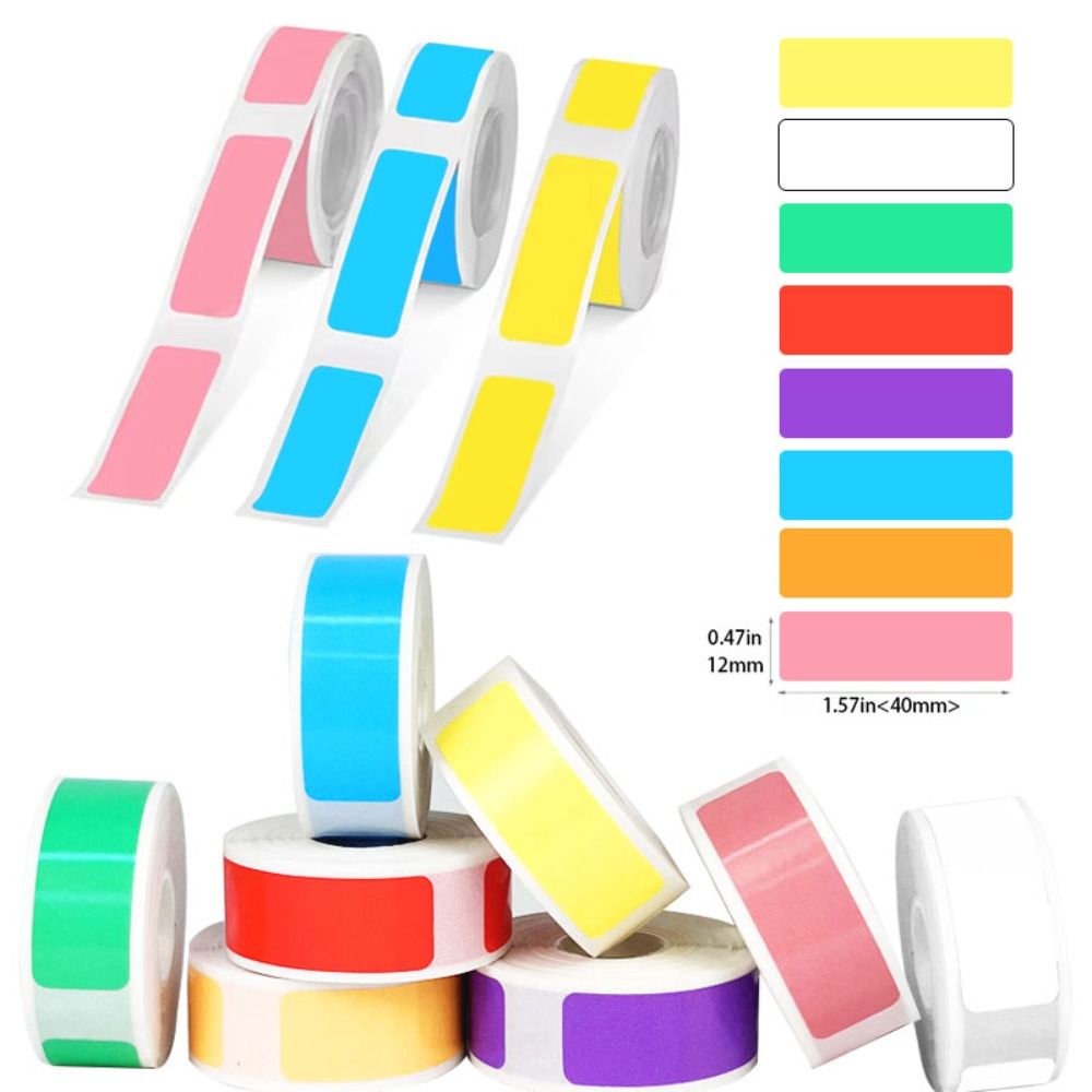 Neues, farbenfrohes, selbstkle – Label Maker Bewertung und Preis