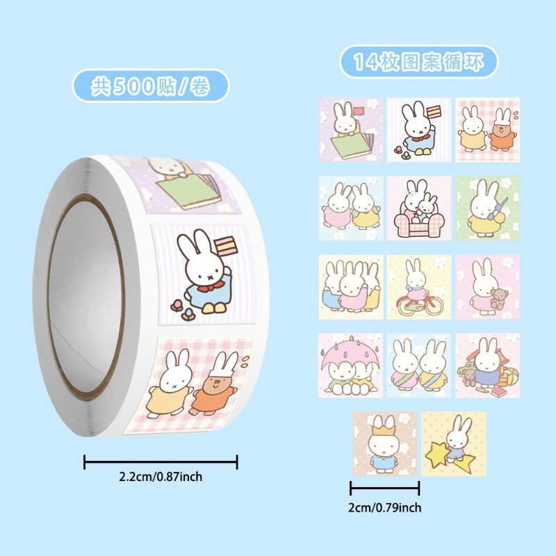 Miffy 500 Stück Rollenaufklebe – Printer Paper Bewertung und Preis