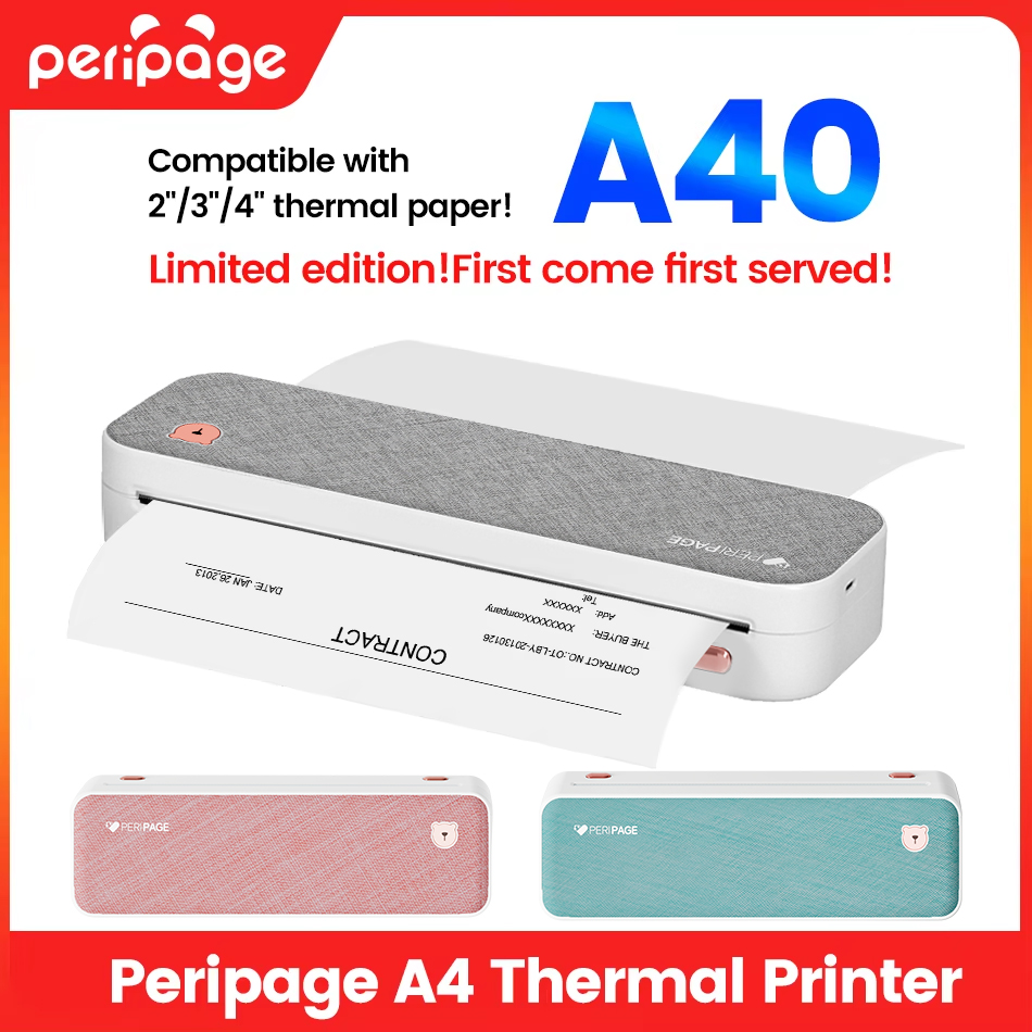 Peripage A4 Tragbarer Drucker  – Commercial Book Printing Machines Bewertung und Preis