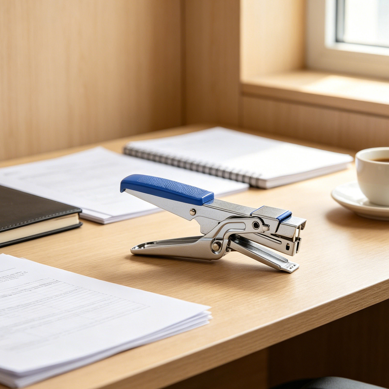 Zangenstapler Blau, Hochleistu – Stapler Heavy Duty Bewertung und Preis
