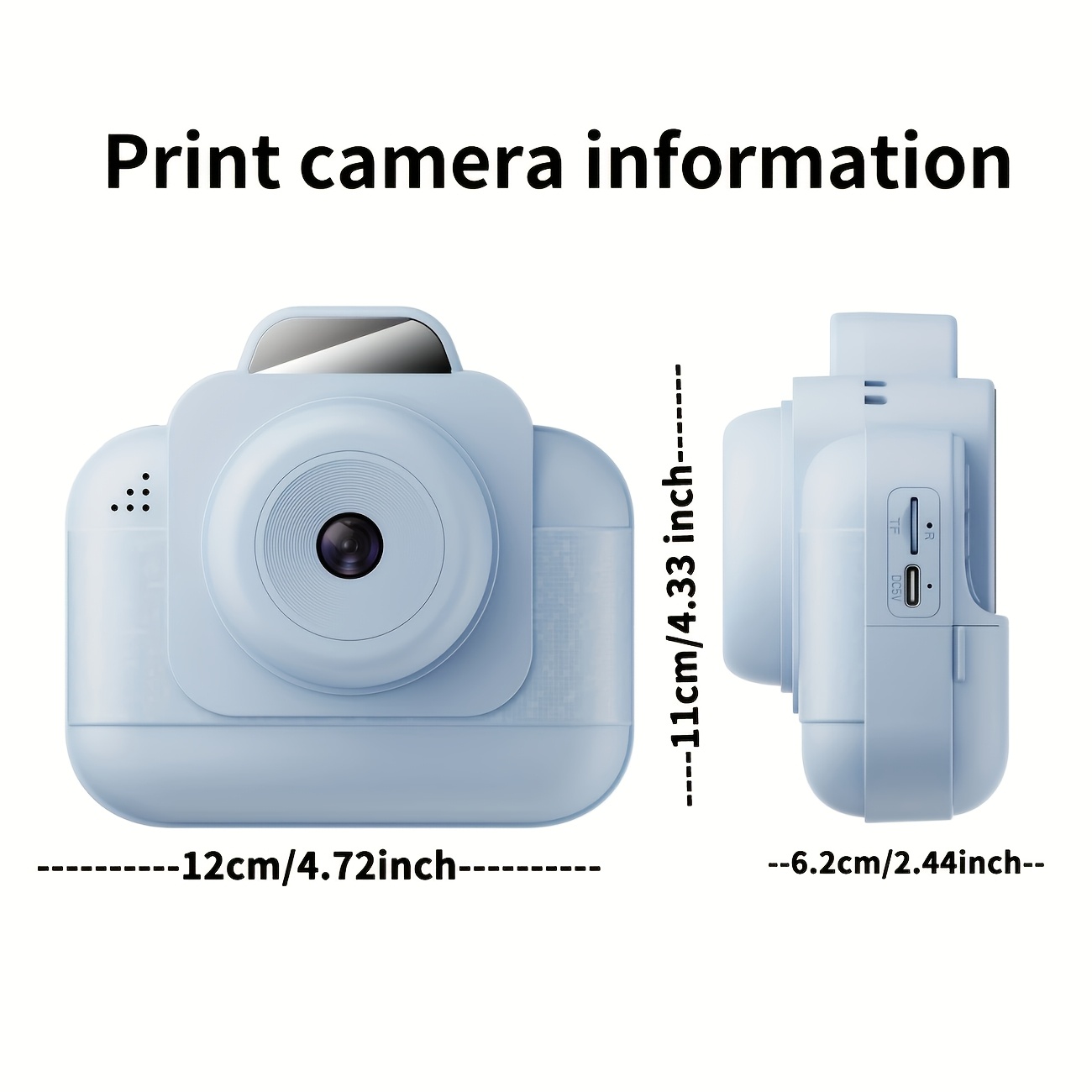 Tragbarer Fotodrucker (blau) m – Printer Paper Bewertung und Preis