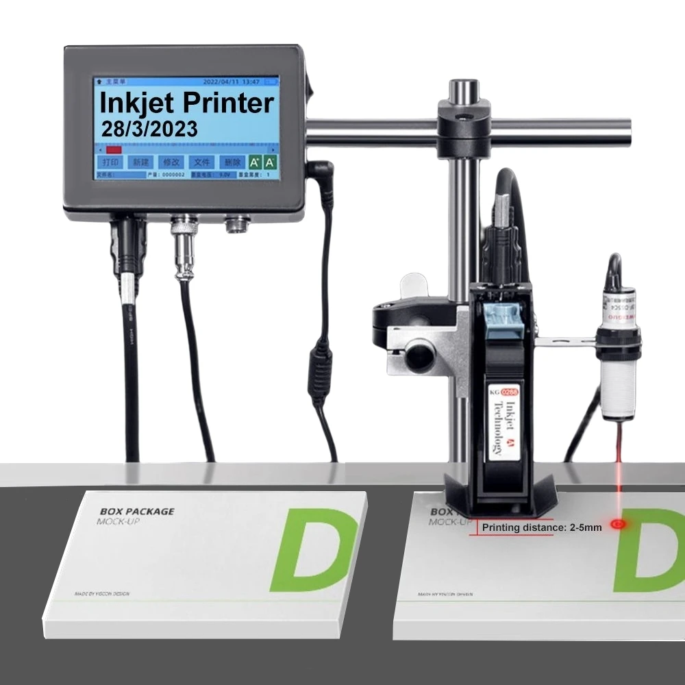 Automatische Tinten strahl dru – Barcode Printer Bewertung und Preis