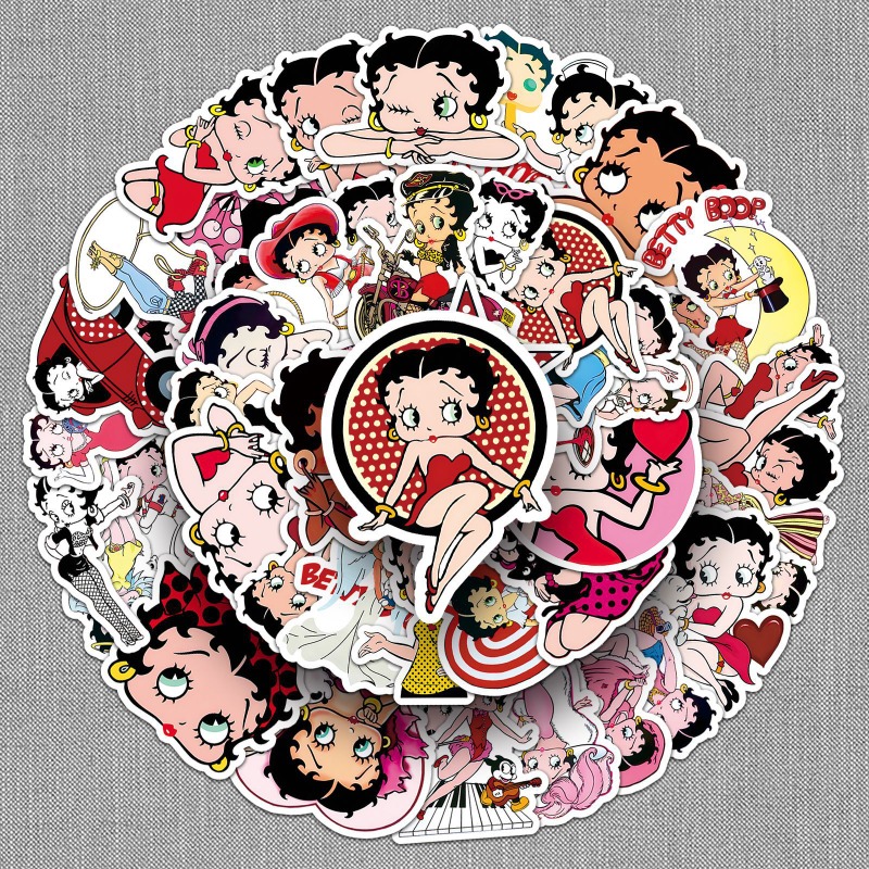 Betty Boop 50 Aufkleber mit ho – Printer Paper Bewertung und Preis