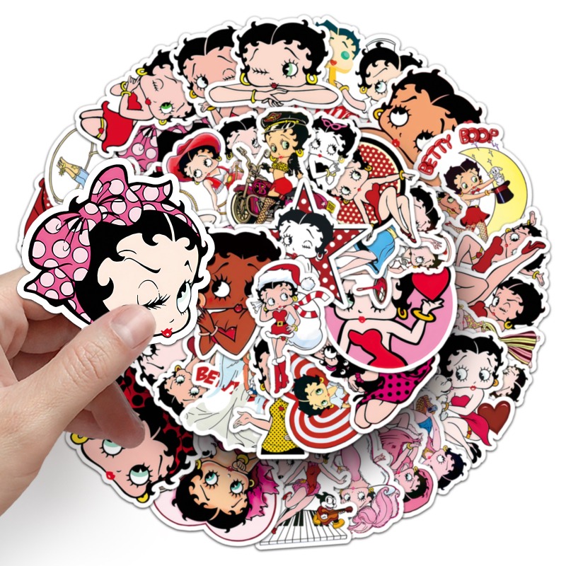 Betty Boop 50 Aufkleber mit ho – Printer Paper Bewertung und Preis