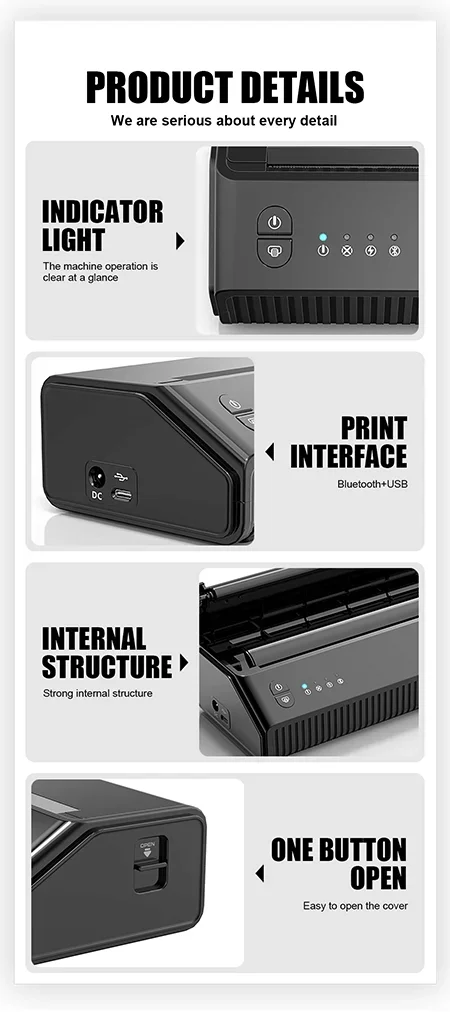 MHT-P8008 thermische Tattoo Tr – Thermal Printer Bewertung und Preis