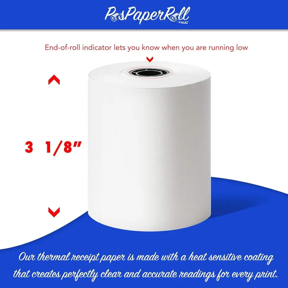 3 1/8 x 230mm Thermopapierroll – Printer Paper Bewertung und Preis