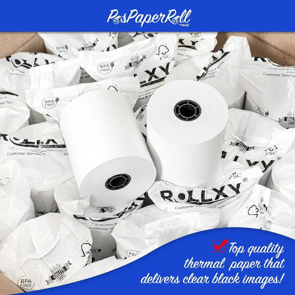3 1/8 x 230mm Thermopapierroll – Printer Paper Bewertung und Preis