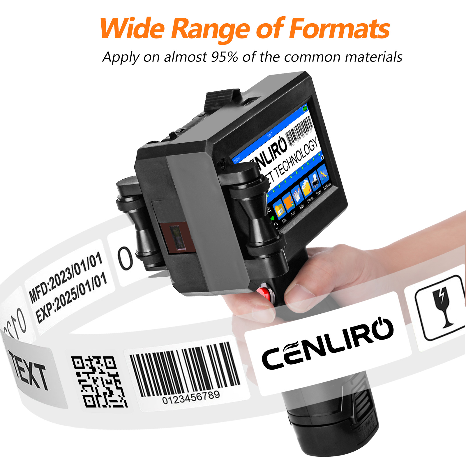 Cenliro CL20B 25,4mm TIJ Handh – Commercial Book Printing Machines Bewertung und Preis